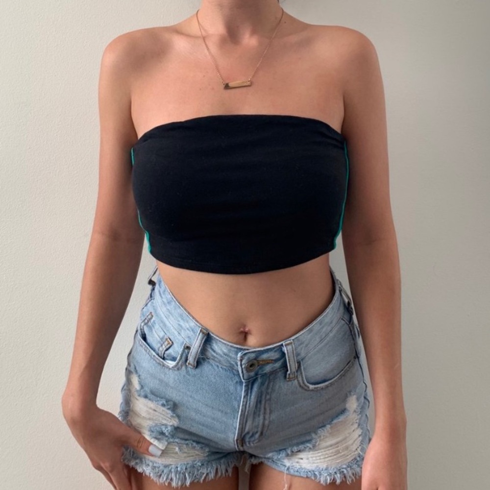 Black Tube Top (Bandeau)